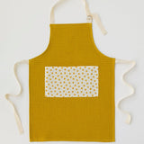 Nr.A1 . KIDS APRON . OCRE
